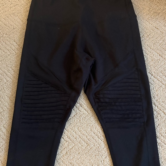 Zella Leggings, Motorcycle Style, Sheer, Large - Picture 3 of 5